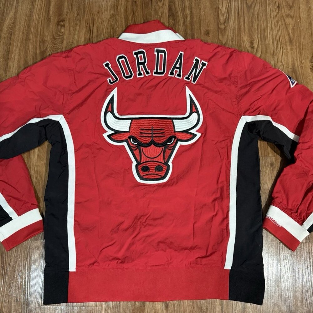 Mitchell & Ness NBA Authentic Jordan Warm-Up Jacket Chicago Bulls 1996-97 48 XL